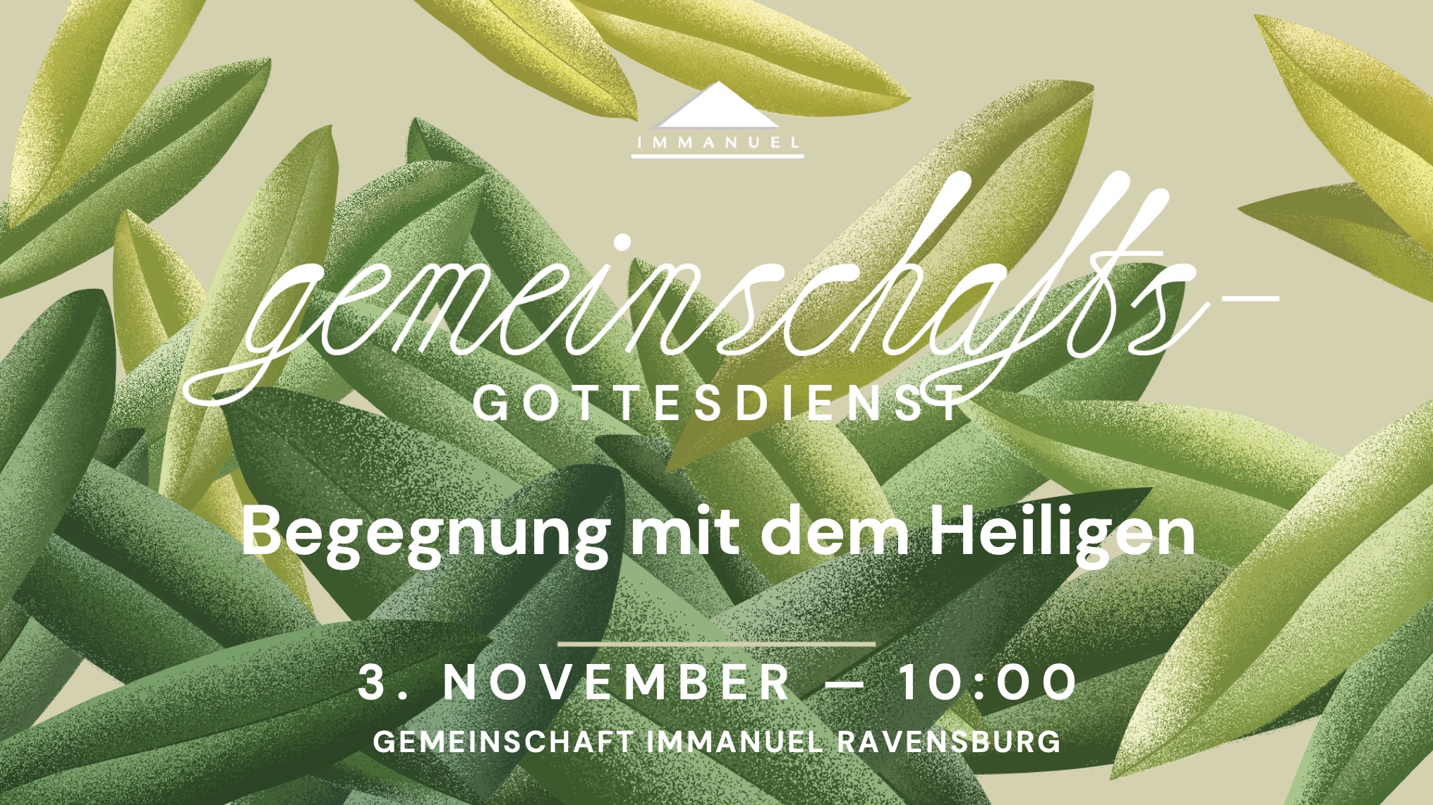 Gemeinschaftsgottesdienst