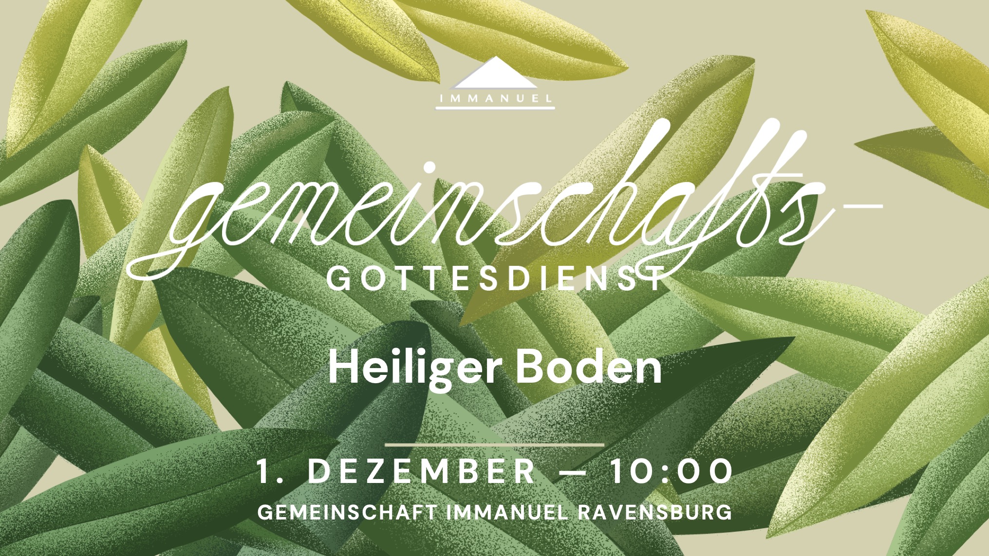 Gemeinschaftsgottesdienst