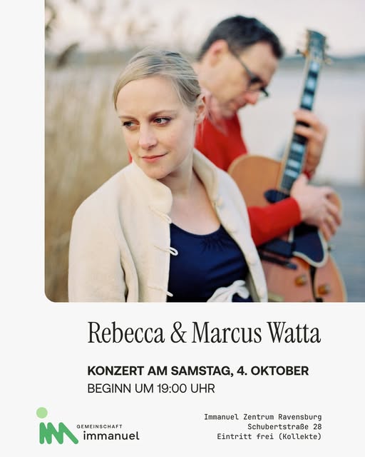 Konzert mit Rebecca & Marcus Watta
