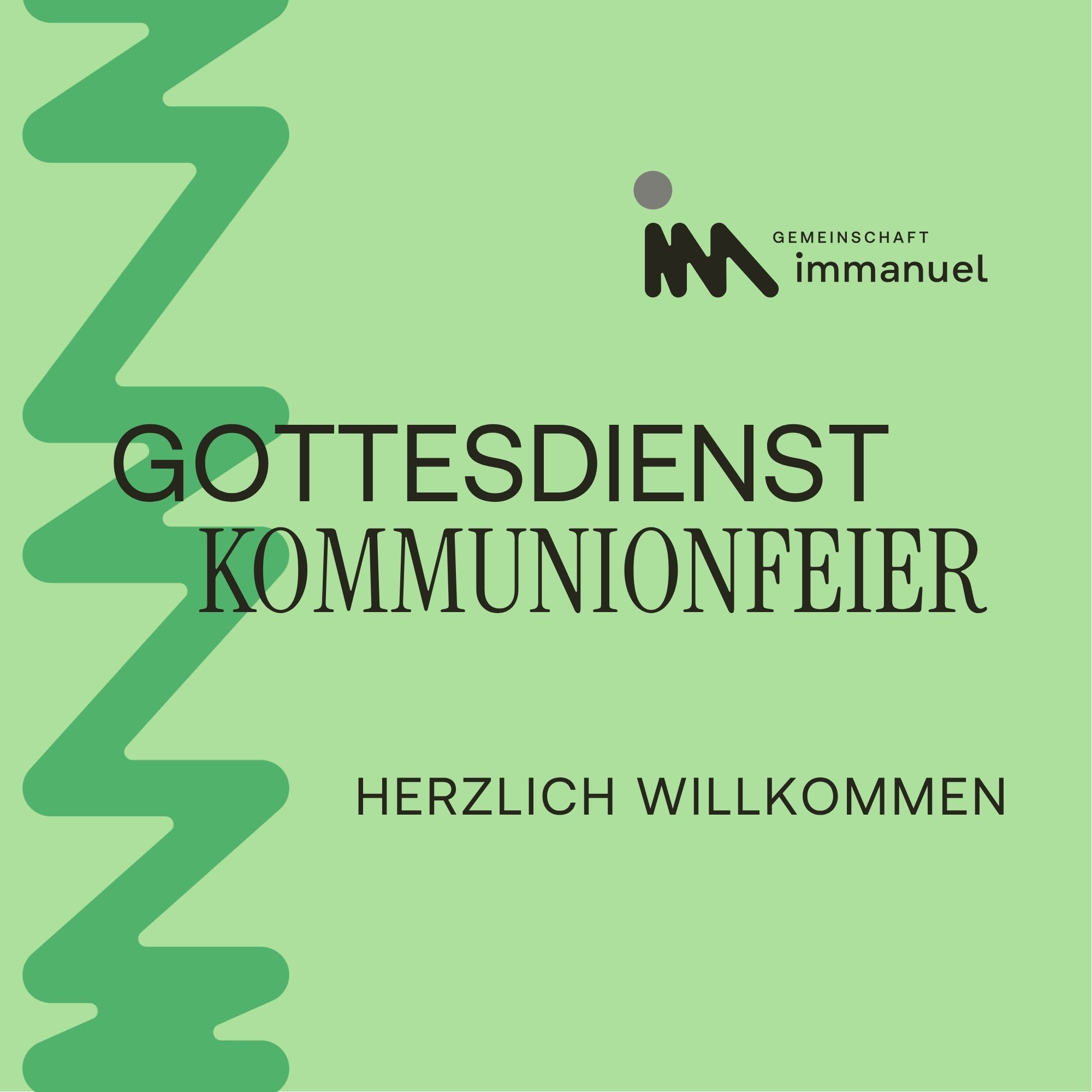 Gottesdienst mit Kommunion