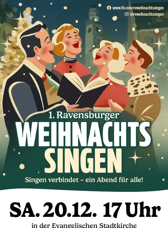 1. Ravensburger Weihnachtssingen